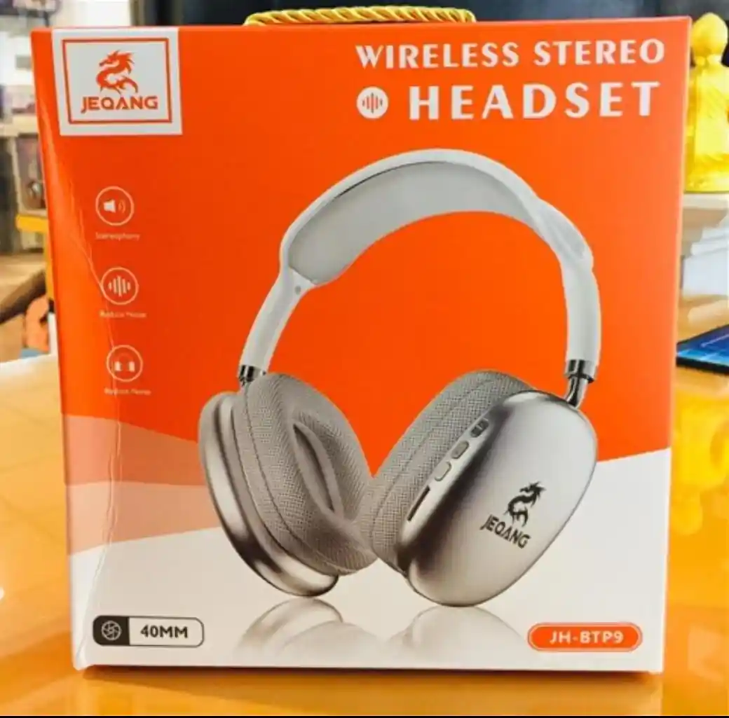 Wireless Bluetooth Headset Black JEQANG – JH-BTP9